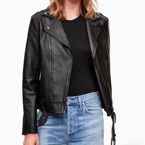 Mackage exclusive for Aritzia Florica leather moto biker jacket